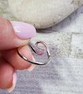 Sterling Silver Rolling Wave Ring - view 7