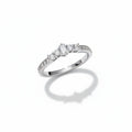 Emerald Cut Sterling Silver Ring
