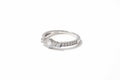 Emerald Cut Sterling Silver Ring - view 6