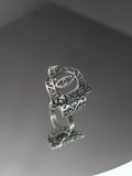 Sterling Silver Hand of Fatima Protection Amulet Ring - view 10