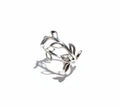 Sterling Silver Leaf Ring