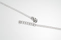 Solid Sterling Silver 925 Moon Celestial Luna Pendant Necklace - view 3