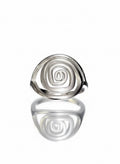 Sterling Silver Spiral Ring - view 5