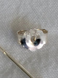 Sterling Silver 925 Dainty Simple Round Stud Earrings - view 4