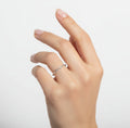 Sterling Silver Gold, Rose Gold or Silver 2mm Twisted Band - view 3