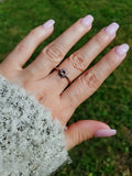 Sterling Silver Minimalist Sun Ring - view 7