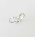 Sterling Silver Dainty Chevron Ring