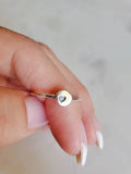 Sterling Silver Dainty Heart Ring - view 5