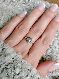 Sun rays Sterling Silver Ring - view 6
