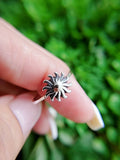 Sun rays Sterling Silver Ring - view 7