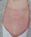 Sterling Silver Paper Clip Chain - view 8