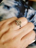 Sterling Silver Pentagram Star Ring - view 4