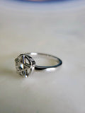 Sterling Silver Pentagram Star Ring - view 8