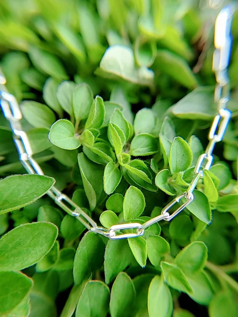 Sterling Silver Paper Clip Chain - view 7