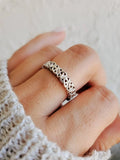 Sterling Silver Eternity Celtic Band Ring - view 4