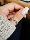 Sterling Silver Eternity Celtic Band Ring - view 8