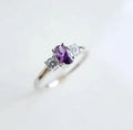 Sterling Silver 925 Amethyst Ring