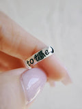 Sterling Silver Love You To The Moon and Back Ring - view 5