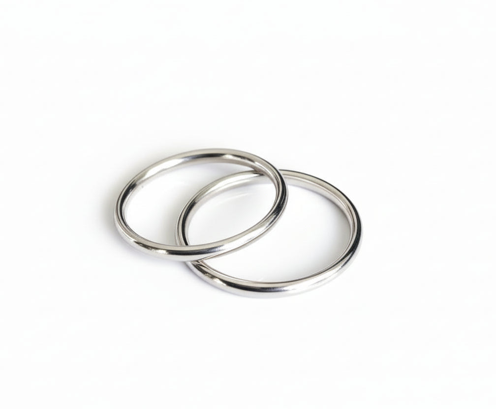 Sterling Silver 2mm Band Ring