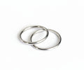 Sterling Silver 2mm Band Ring