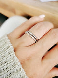 Sterling Silver 2mm Band Ring - view 9