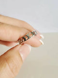 Sterling Silver Moon Phases Ring - view 7