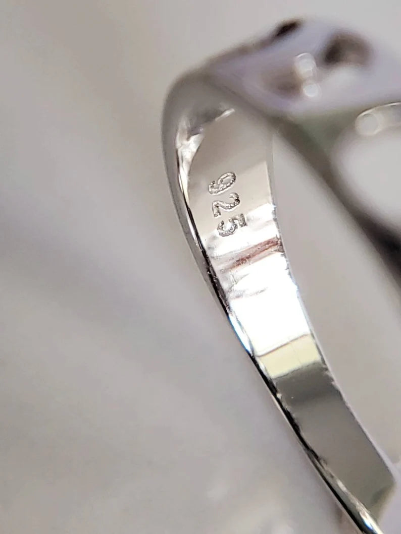 Sterling Silver Moon Phases Ring - view 4