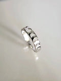 Sterling Silver Moon Phases Ring