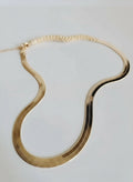 18K Gold Filled Herringbone Chain - view 4