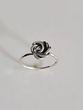 Flower Sterling Silver Statement Ring - view 8