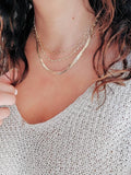18K Gold Filled Herringbone Chain - view 5