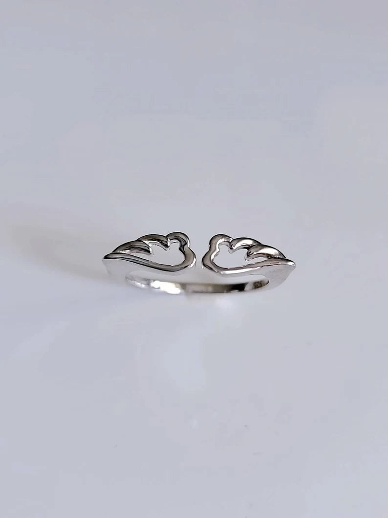 Sterling Silver 925 Wings Ring - view 8