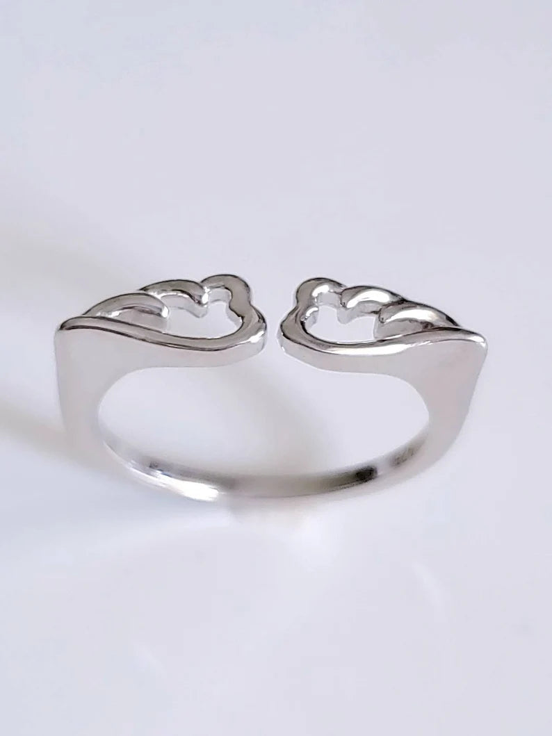 Sterling Silver 925 Wings Ring