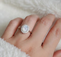 Mother of Pearl Sterling Silver Elegant Ring - view 4