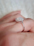 Mother of Pearl Sterling Silver Elegant Ring - view 5