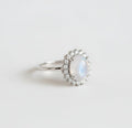 Mother of Pearl Sterling Silver Elegant Ring