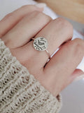 Sterling Silver 925 Songbird Ring - view 3