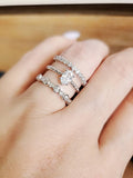 Sterling Silver 925 Multi-Row Ring - view 7