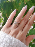 Sterling Silver 925 Statement Knot Ring - view 10