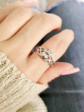 Sterling Silver Claddagh Celtic Ring - view 2