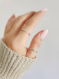 Sterling Silver 925 Simple Band - view 8