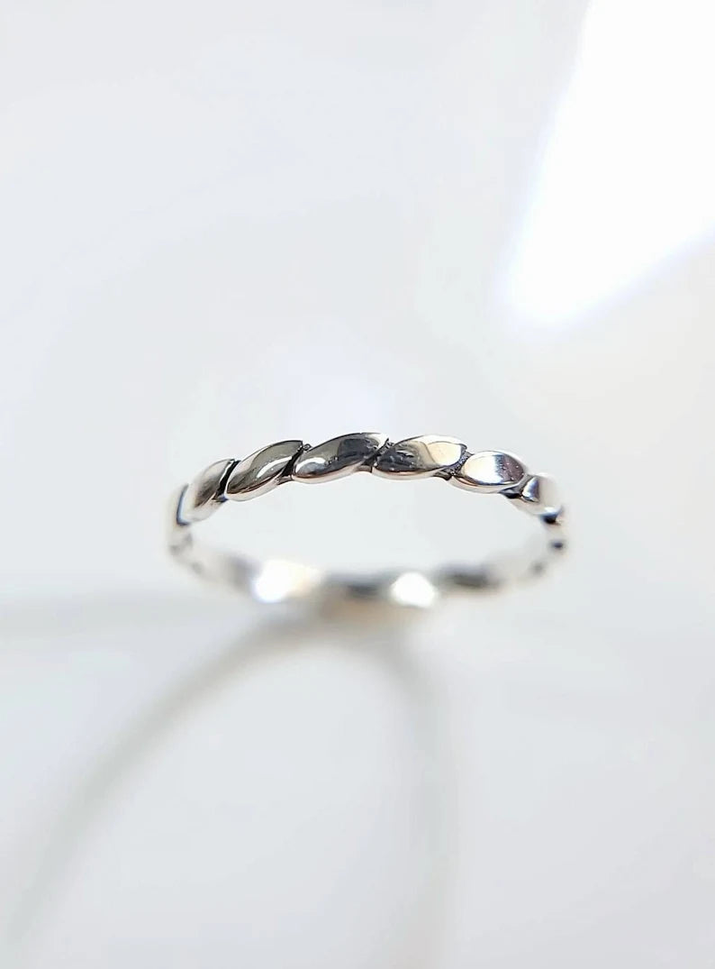 Sterling Silver 925 Simple Band - view 5