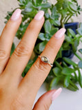 Sterling Silver 925 Genuine Abalone Ring - view 7