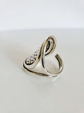 Sterling Silver 925 Shield Bold Bohemian Ring - view 4