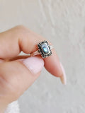 Sterling Silver Bali Abalone Ring - view 6