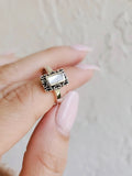Sterling Silver Mother of Pearl Bali Ring - view 5