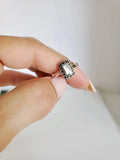 Sterling Silver Mother of Pearl Bali Ring - view 8