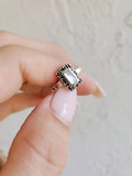 Sterling Silver Mother of Pearl Bali Ring - view 10