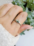 Sterling Silver 925 Genuine Abalone Ring - view 2