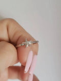 Ocean Inspired Sterling Silver Starfish Ring - view 6